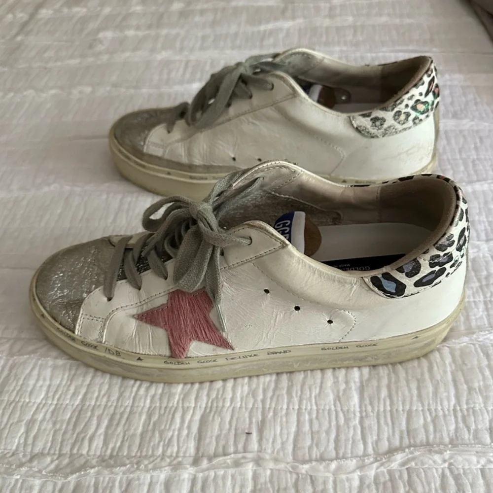 Golden Goose Hi Star Sneakers size 8 / IT 38 - Picture 5 of 6